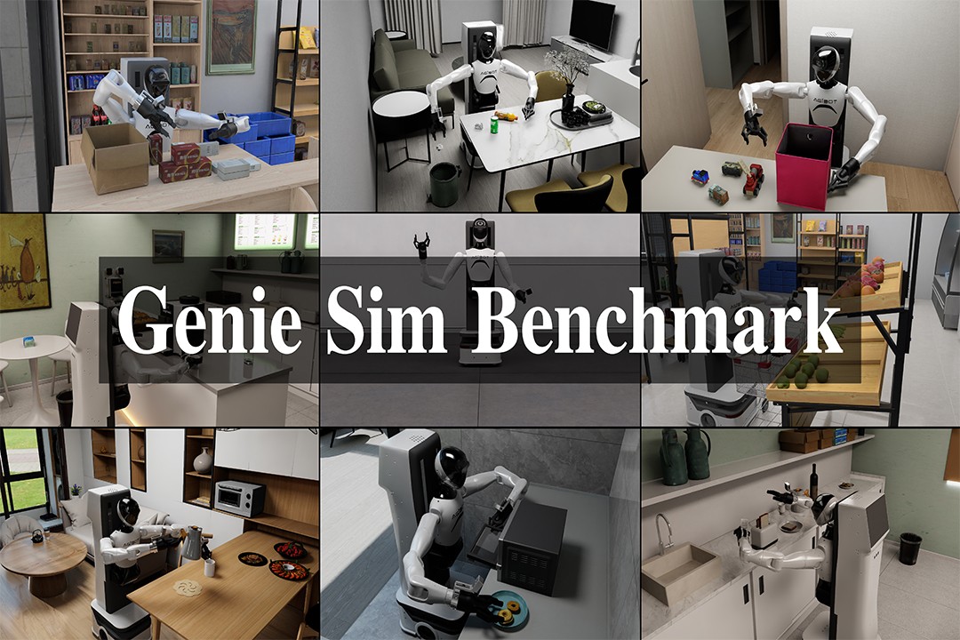 再掀开源浪潮！jdb电子游戏机器人发布并开源仿真评测工具Genie Sim Benchma...